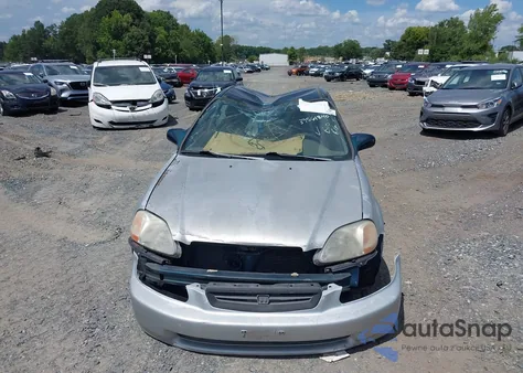 1997 Honda Civic Lx из США, поврежденный, VIN 2HGEJ667XVH508555